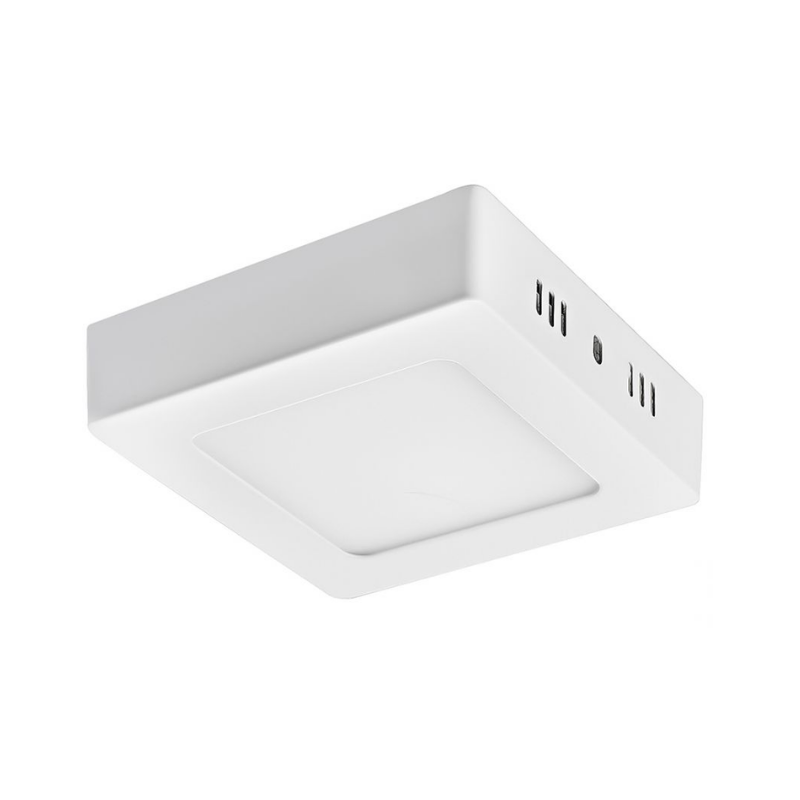 Panel LED Sobrepuesto 6W - Cuadrado