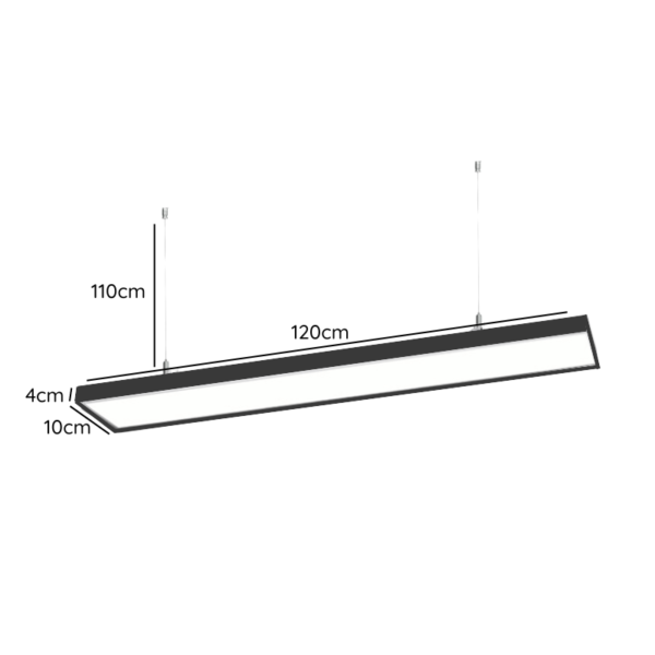 Lineal 48W - 10cm Ancho